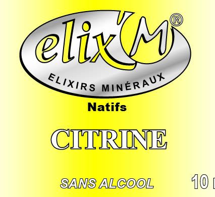 Elixir minéral citrine - France - Phytominero