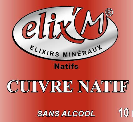 Elixir minéral cuivre - France - Phytominero