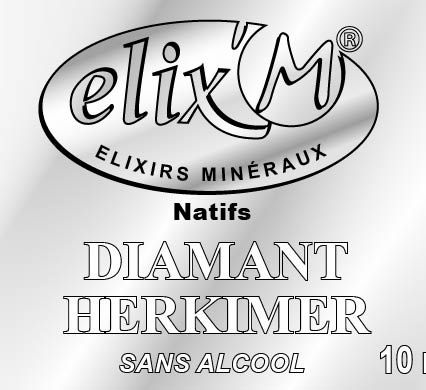 Elixir minéral Diamant Herkimer - France - Phytominero