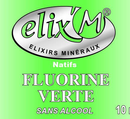 Elixir minéral fluorine verte - France - Phytominero