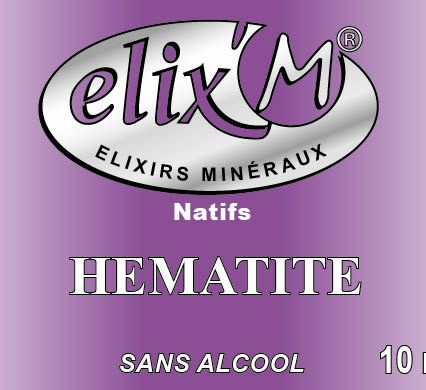Elixir minéral hématite - France - Phytominero