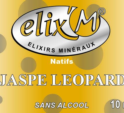 Elixir minéral jaspe léopard - France - Phytominero