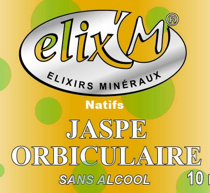 Elixir minéral Jaspe orbiculaire - France - Phytominero