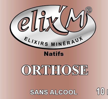 Elixir minéral natif Orthose sans alcool - AB SANTE, le conseil, le prix, la qualité !