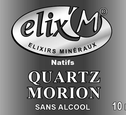 Elixir minéral natif Quartz morion sans alcool - AB SANTE, le conseil, le prix, la qualité !