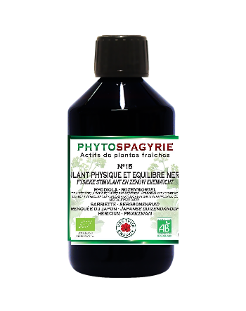 phytospagyrie-n°15 stimulant physique et equilibre nerveux-phytominero.com