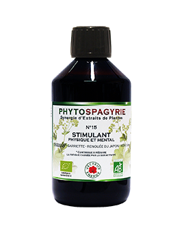 phytospagyrie-n°15 stimulant physique et mental-France-phytominero.com