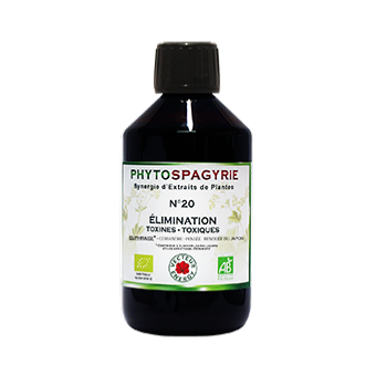 phytospagyrie N°20 Elimination toxines, toxiques-France-phytominero.com