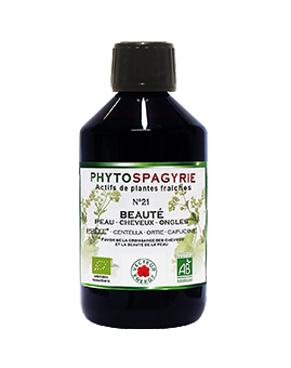 phytospagyrie N°21 Beauté-peau-cheveux-ongles-France-phytominero.com